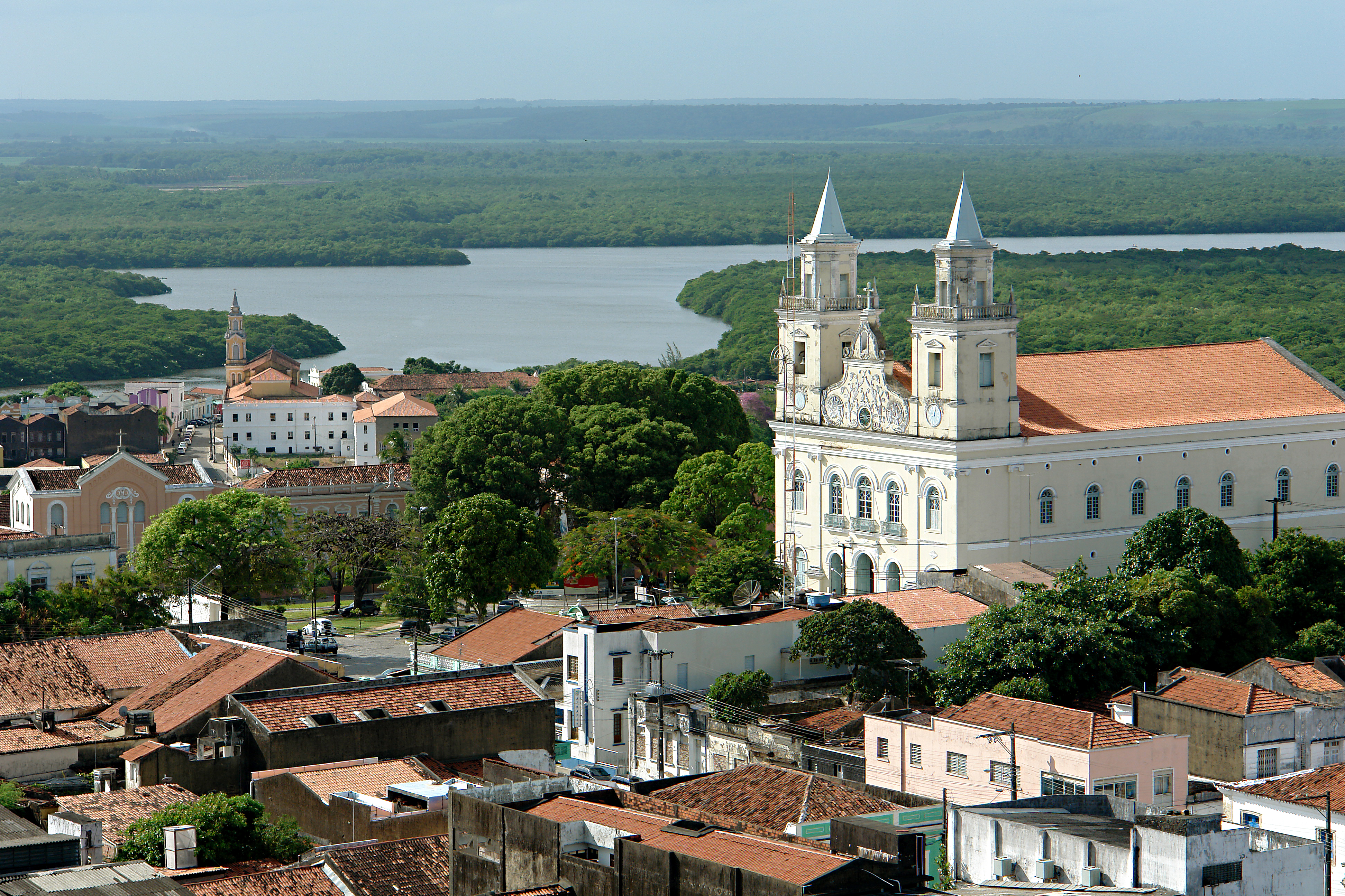 Rio Sanhauá, no Centro Histórico de João Pessoa