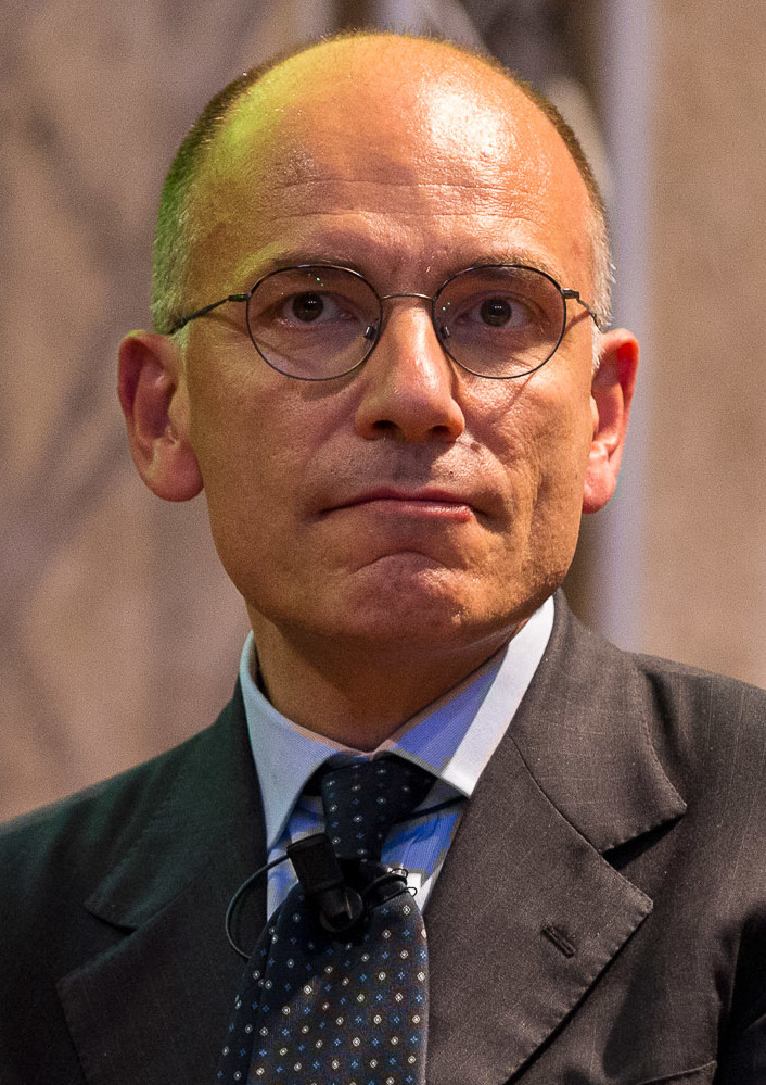 Unterschrift von Enrico Letta