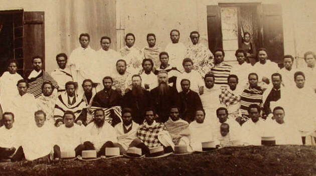 File:Fourth class at the Seminary for pastoral education at Masinandraina Madagascar 1893.jpg