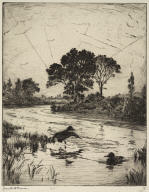 Frank W. Benson, Sungai, 1916.jpg