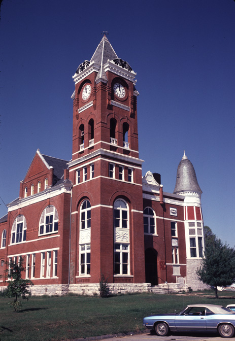 Former Haralson County courthouse in Buchanan, now the Buchanan-Haralson Public Library