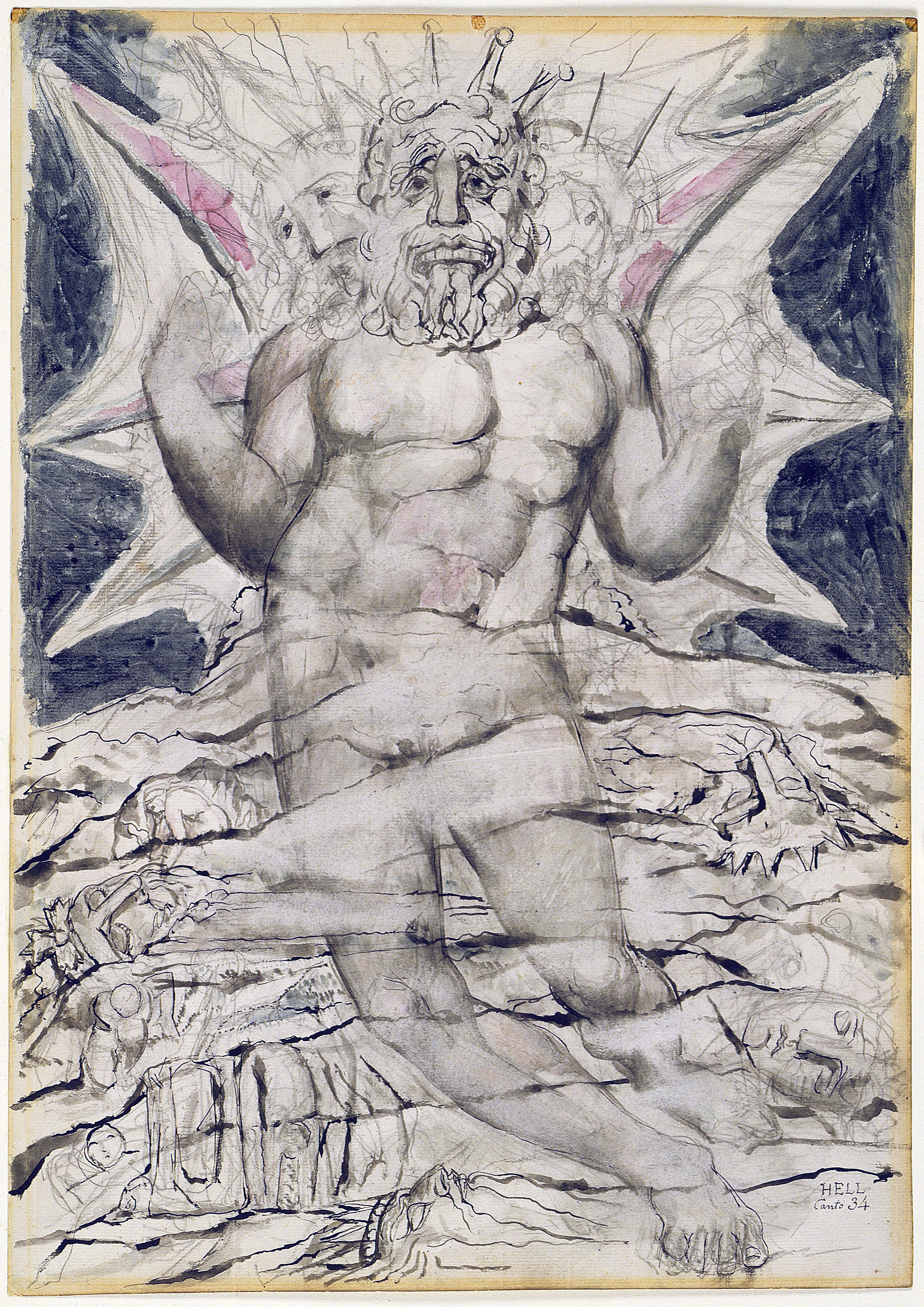 William Blake's illustrations to Dante's Divine Comedy