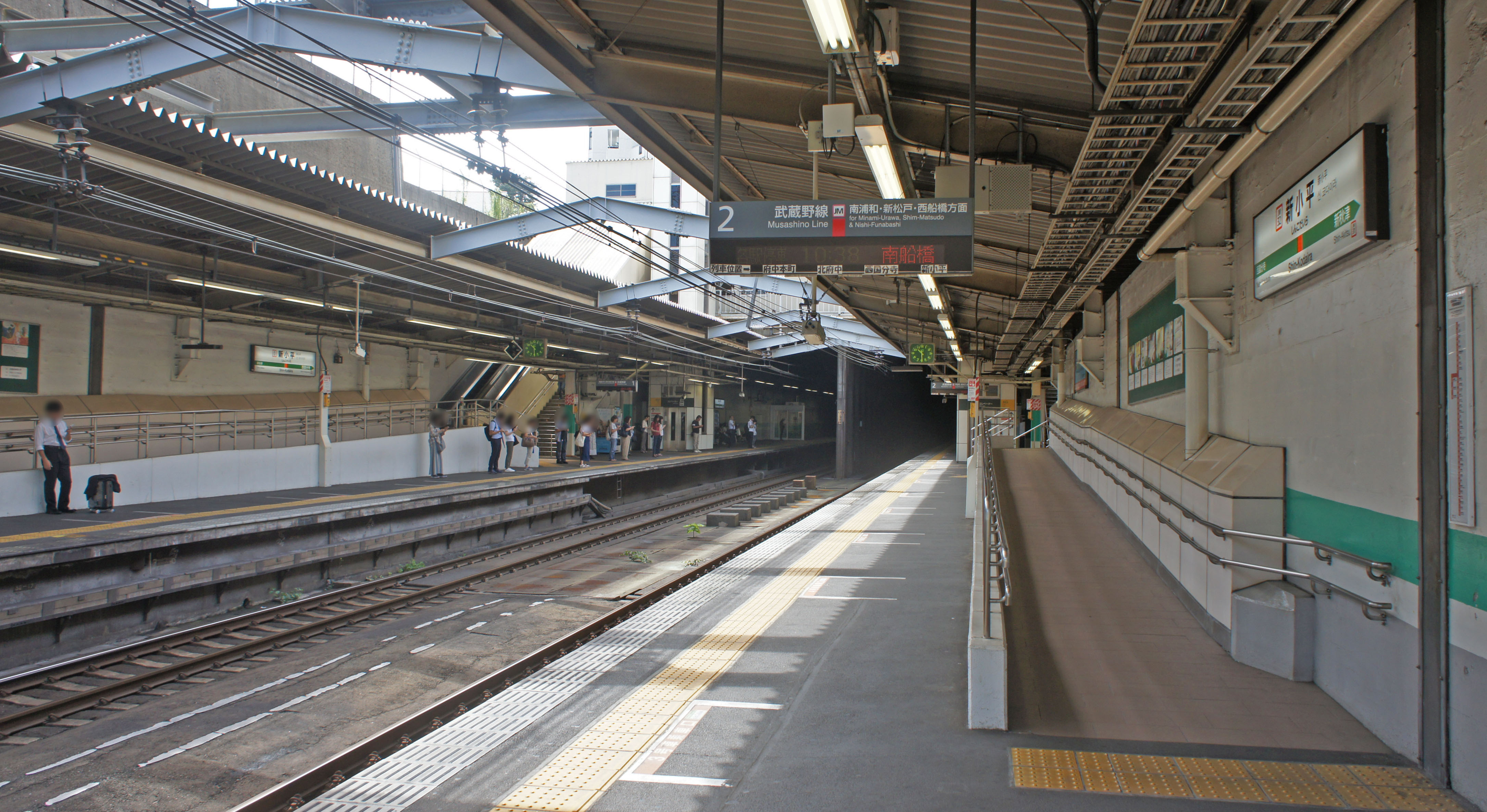 File Jr Musashino Line Shin Kodaira Station Platform Jpg Wikimedia Commons