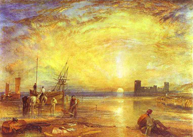  Joseph Mallord William Turner - Flint Castle 