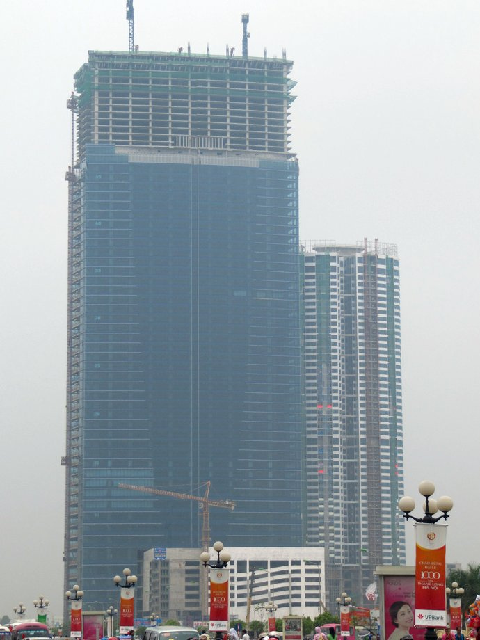Башня ханой. Keangnam Hanoi landmark Tower. Башня landmark 81. Вьетнам финансовая башня. Самое высокое здание в Азии.