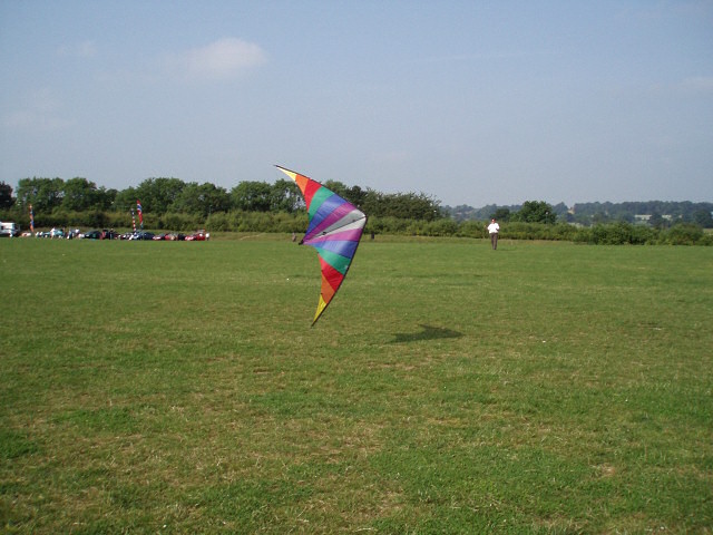 Kite flying in Balsall Common Community Park - geograph.org.uk - 462413