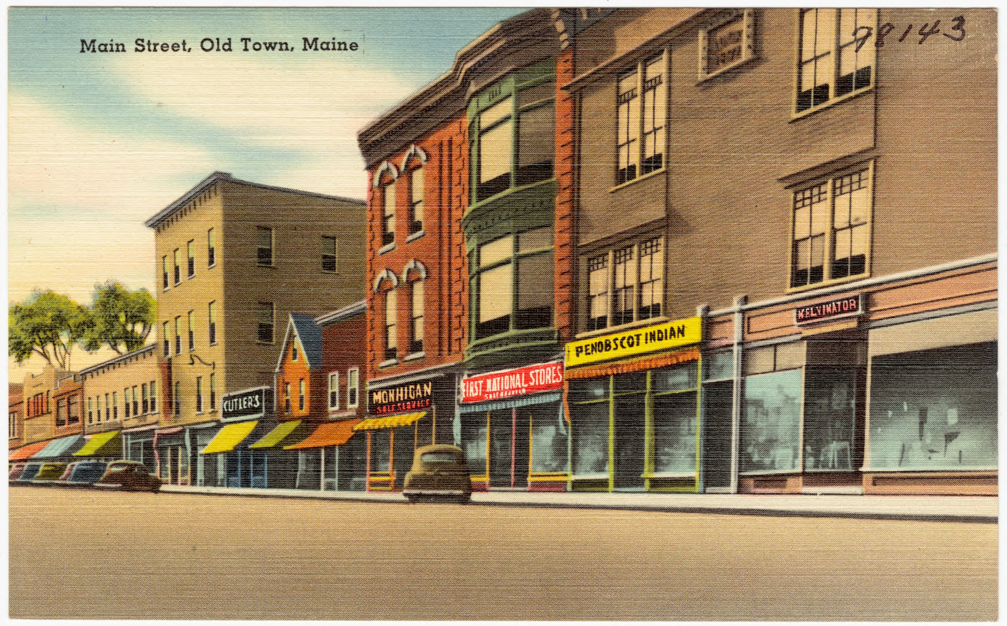 File:Main Street, Old Town, Maine (78143).jpg - Wikimedia Commons