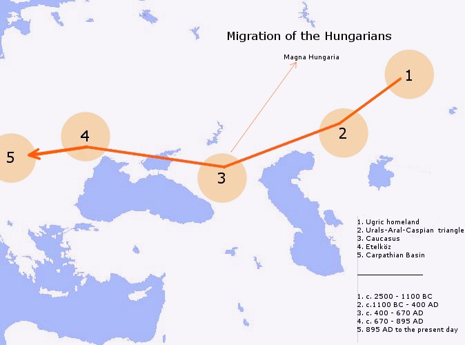 The White Croats and Kievan Rus - Page 9 Migration_of_Hungarians