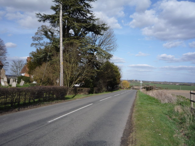 File:Minor road, Higham Gobion - geograph.org.uk - 4883722.jpg