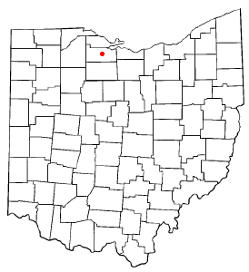 Location of Fremont, Ohio