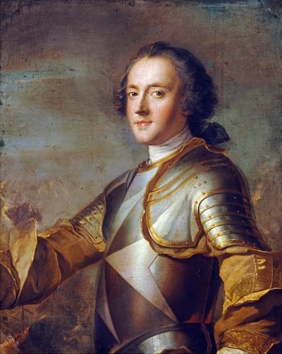 Le chevalier d'Orléans. Portrait par Jean-Marc Nattier.