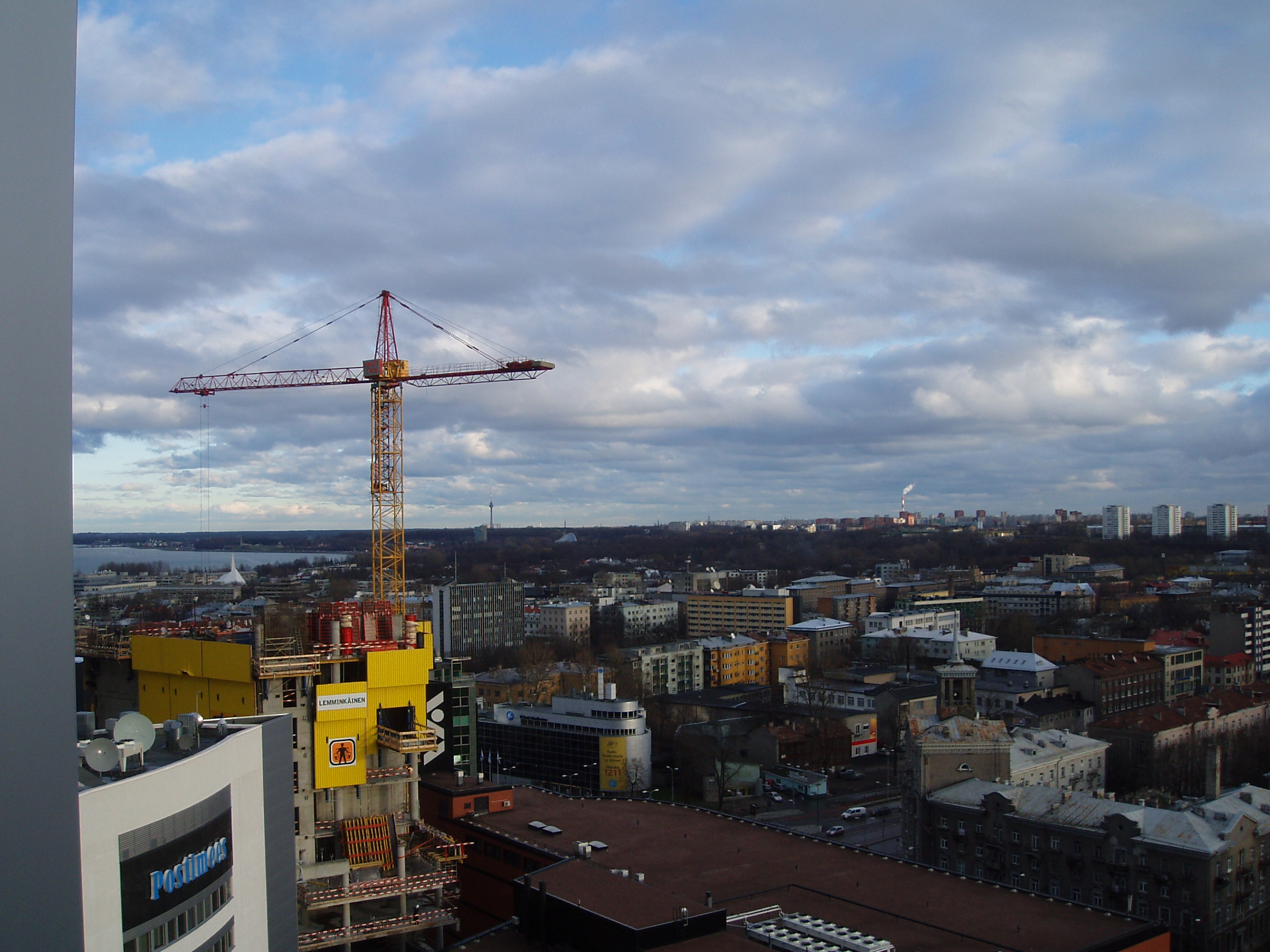 Строительство Swissôtel Tallinn (ноябрь 2005 г.)