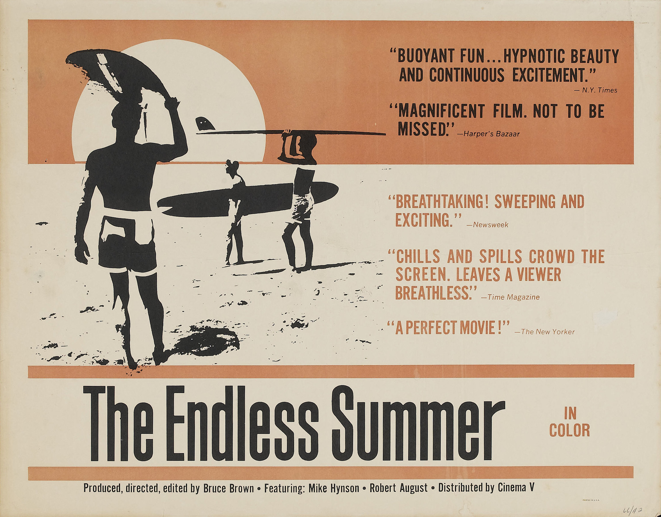 The Endless Summer, print by John Hamersveld. — Warnock Fine Arts