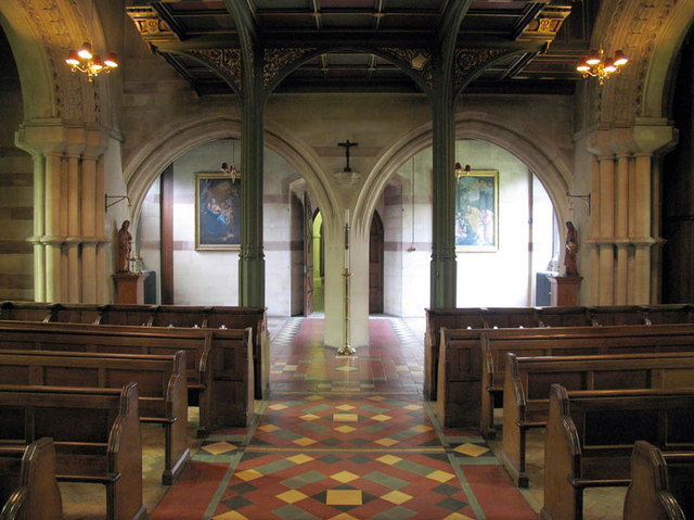 File:The Most Holy Trinity, Ascot Priory, Berks - Narthex - geograph.org.uk - 331213.jpg