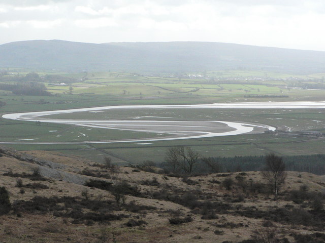 The River Kent from Whitbarrow - geograph.org.uk - 150034