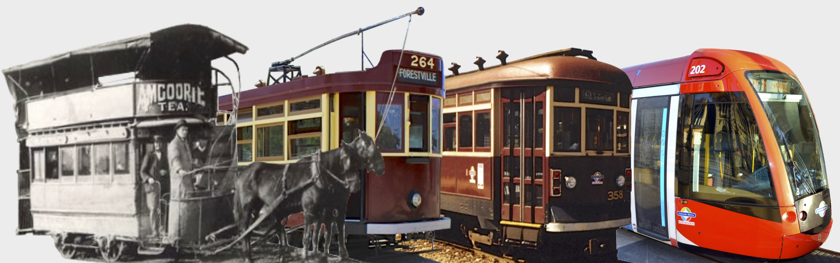 Adelaide trams of the four main eras -- montage, cropped tight.jpg