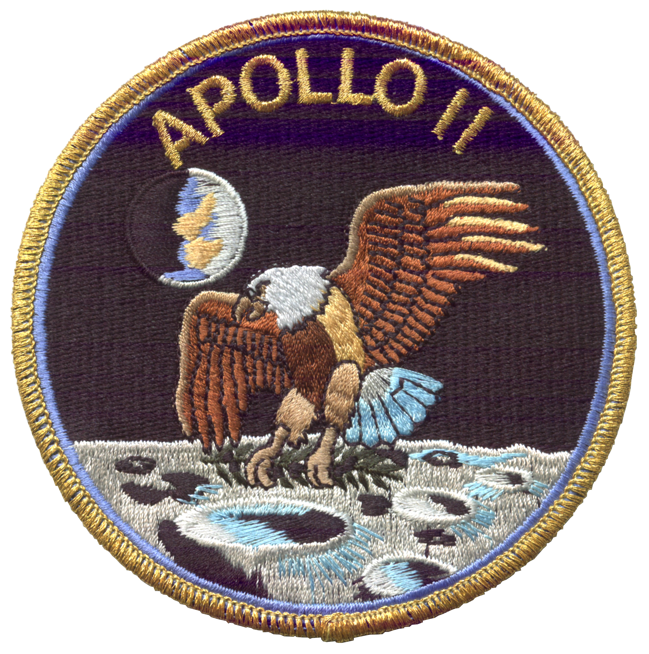 nasa apollo 11 badges