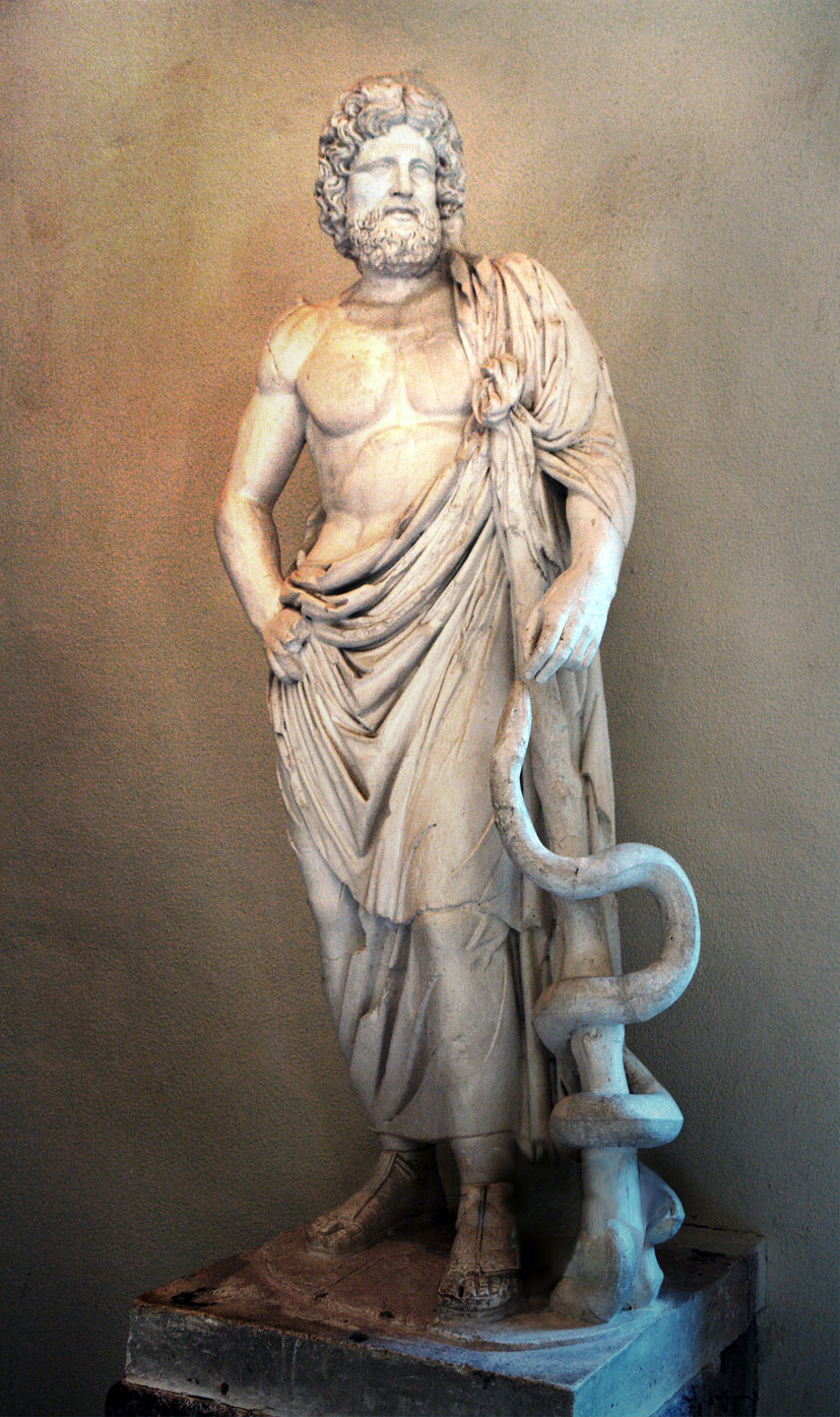 statue d'Asklepios