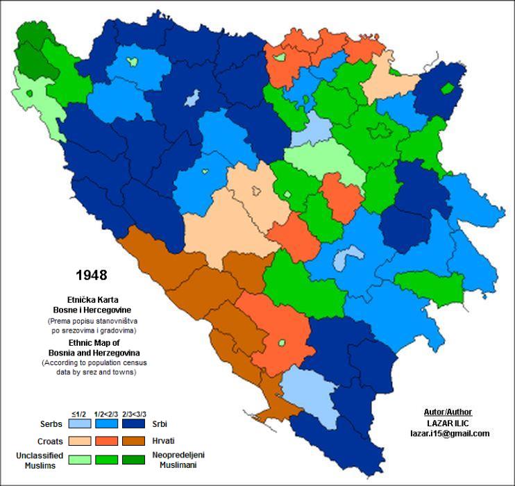 Etnicka Karta Bosne