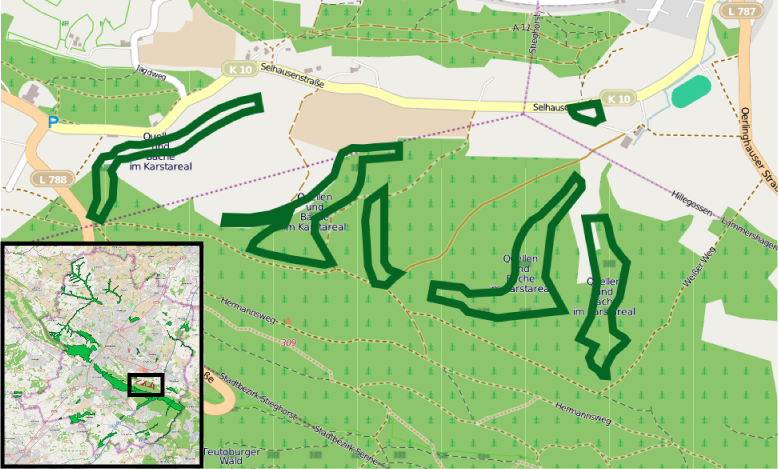 Bielefeld_-_NSG_Quellen_und_Bäche_im_Karstareal_-_Map