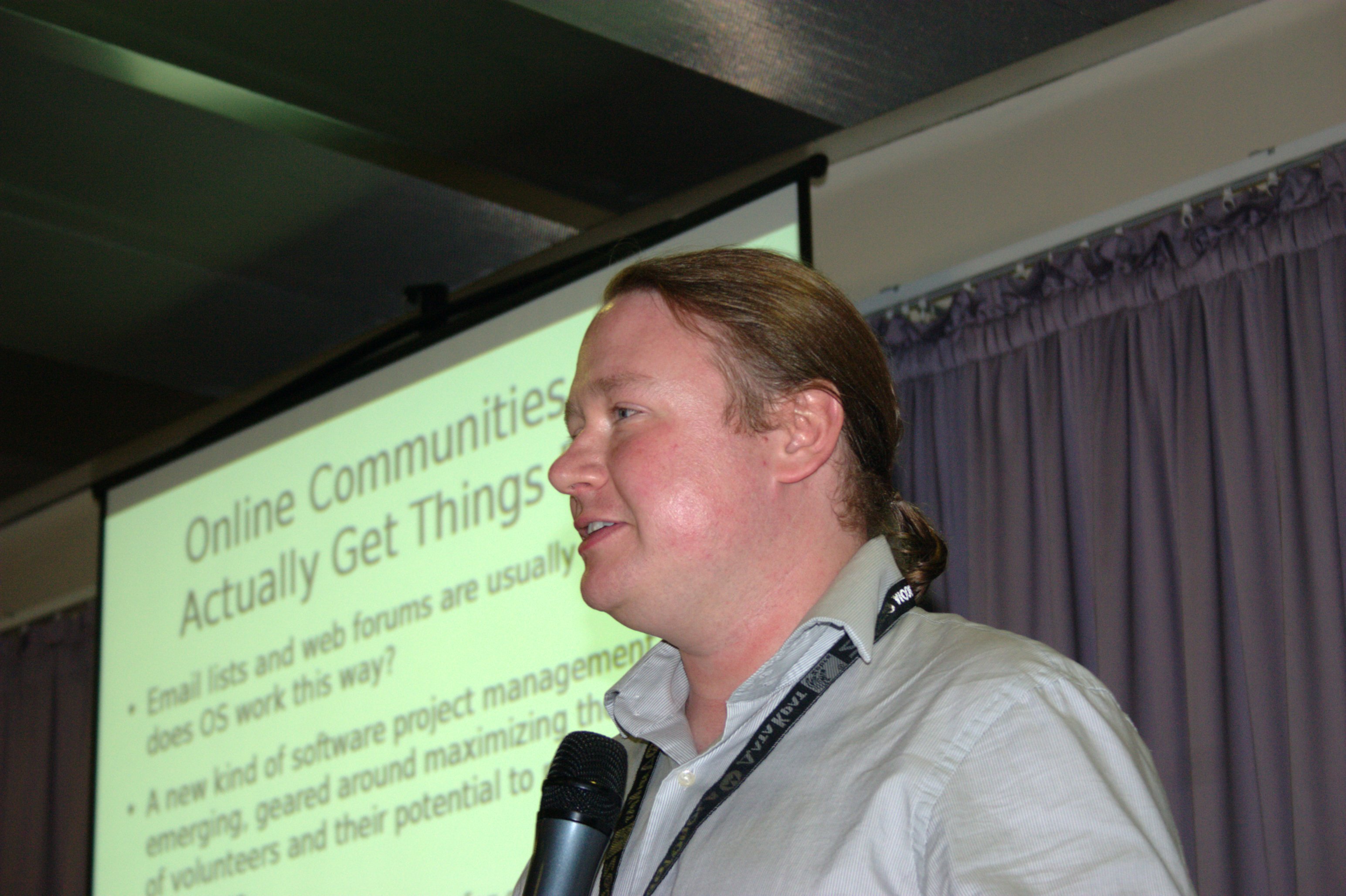 Brian Behlendorf in Moscow, 2007