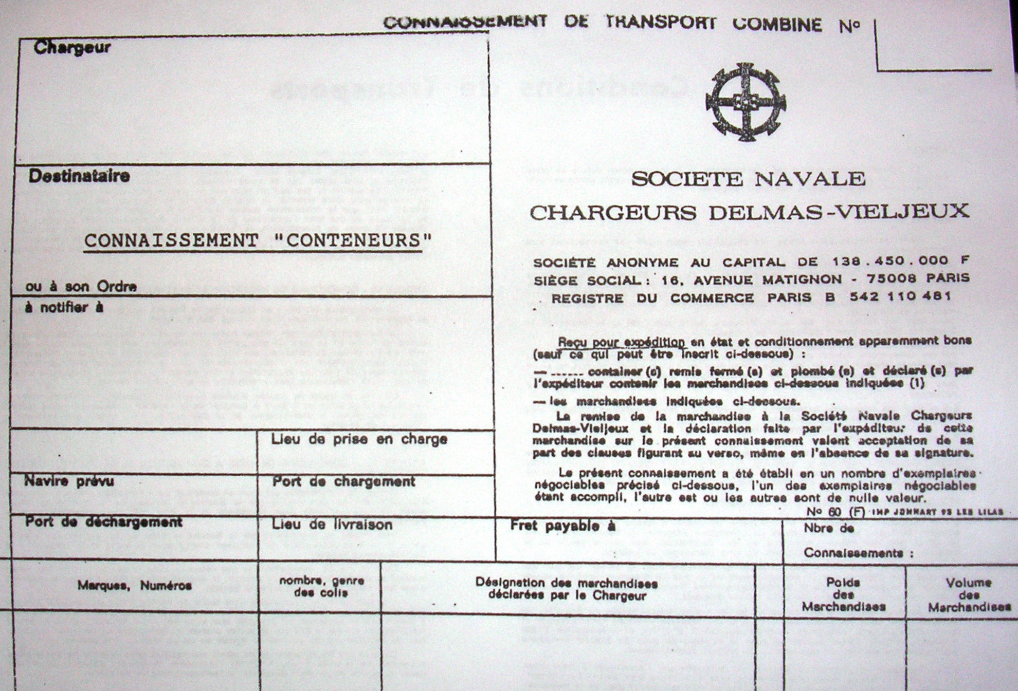 Electronic Bill of Lading, BOL