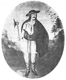 <span class="mw-page-title-main">Oleksa Dovbush</span> Ukrainian outlaw and folk hero