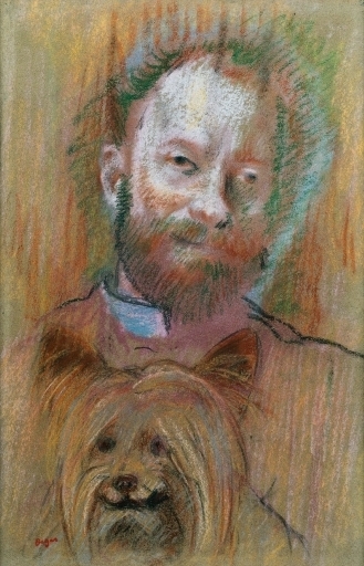 File:Edgar Degas - Ludovice Epic with his dog - Cleveland 1988.93.jpg