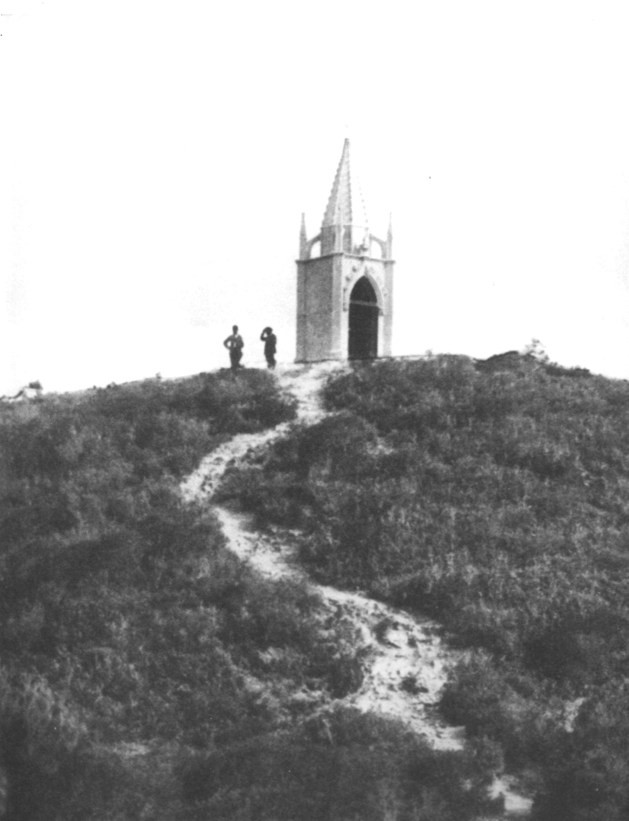 Die ehemalige Eremitage auf dem Tibidabo, Fotograf unbekannt