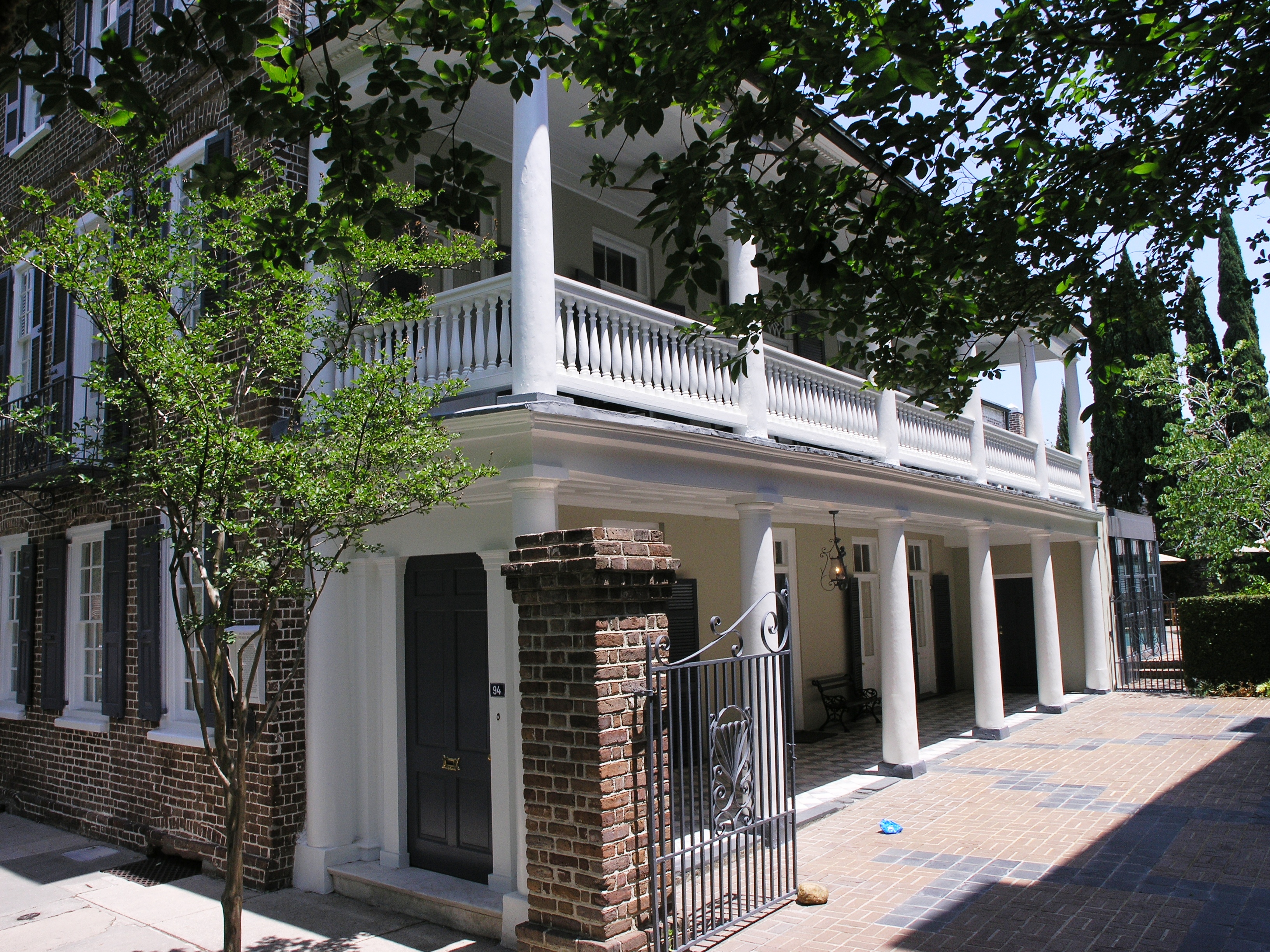 Example of porch entry door in Charleston, SC.JPG. 