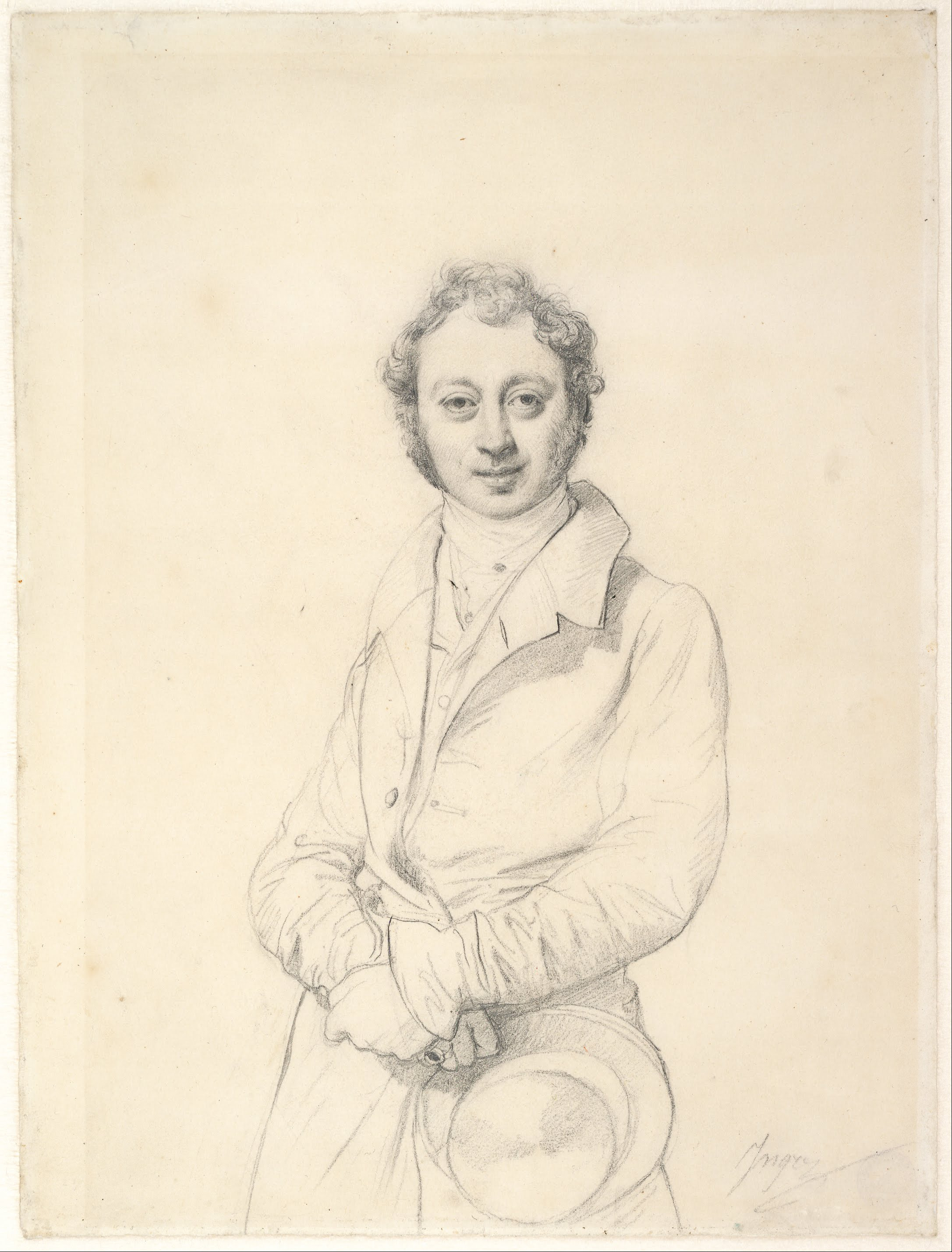 Portrait of Rochette by [[Ingres