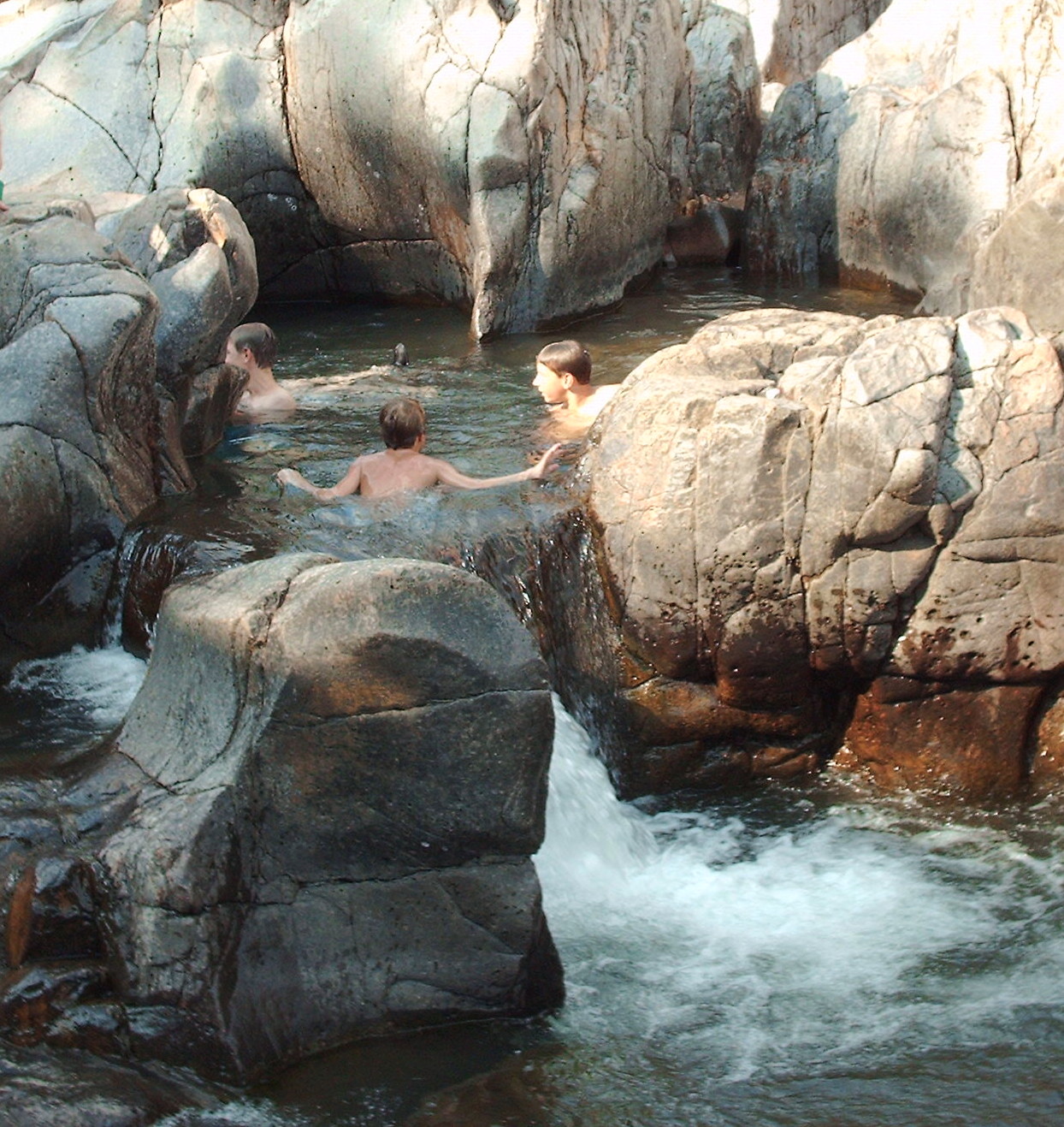 Crystal Clear Stream at Johnson's Shut-Ins State Park