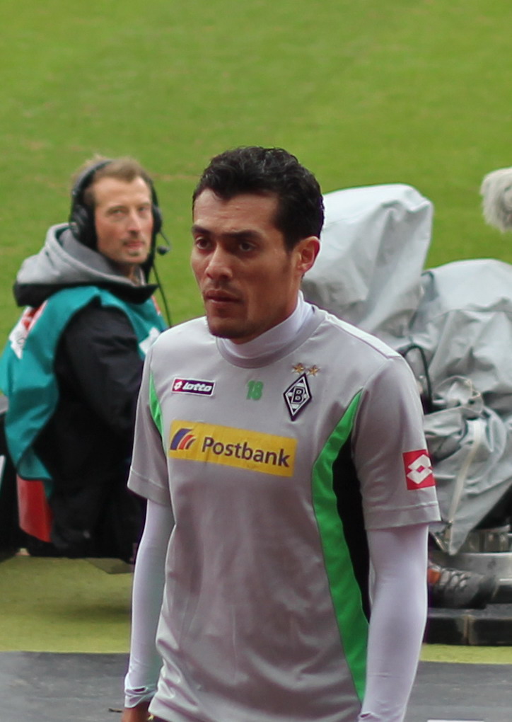 Arango with [[Borussia Mönchengladbach|Borussia M'gladbach]] in 2012