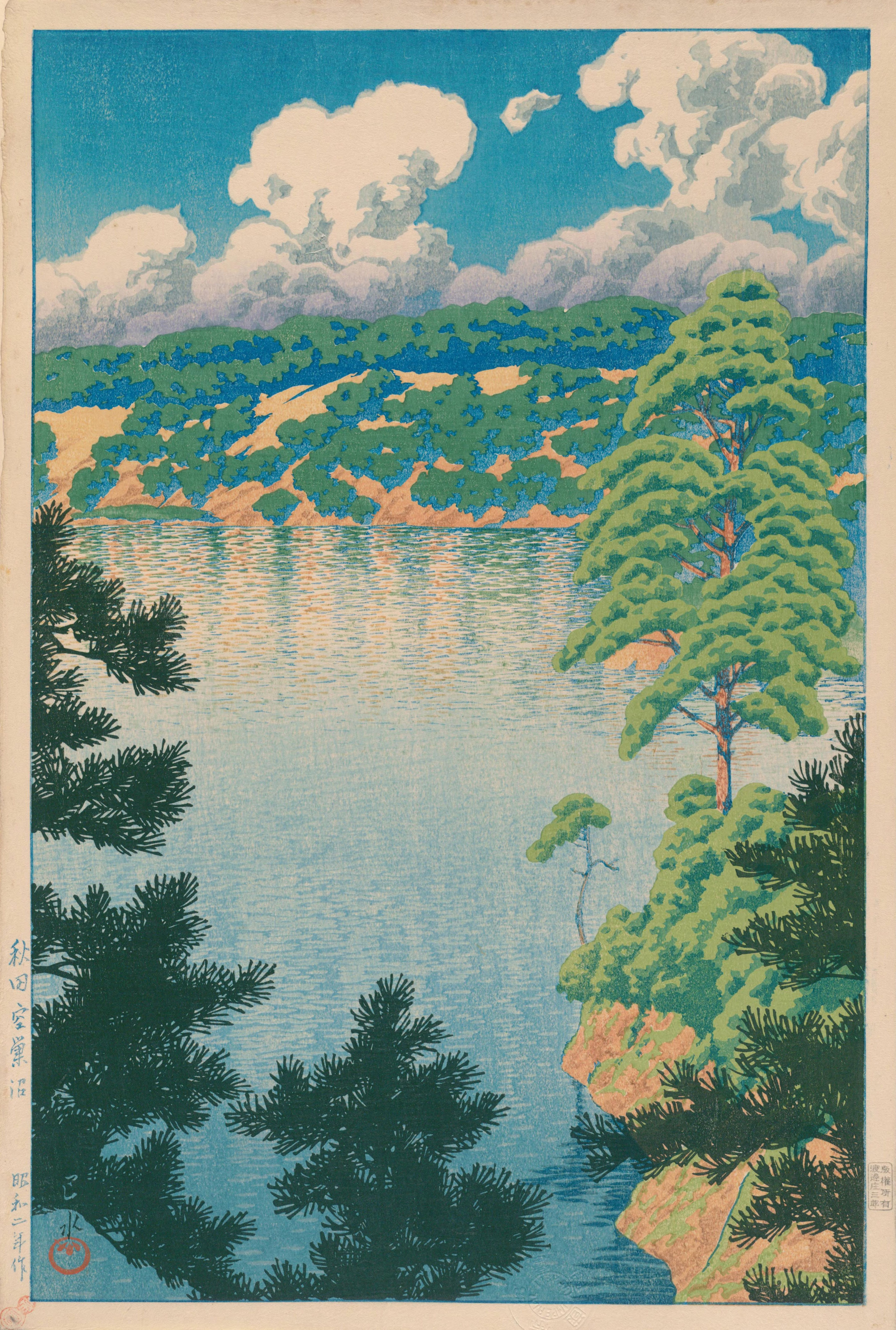 Kawase hasui картины