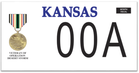 File:Operation Desert Storm Kansas License Plate.png