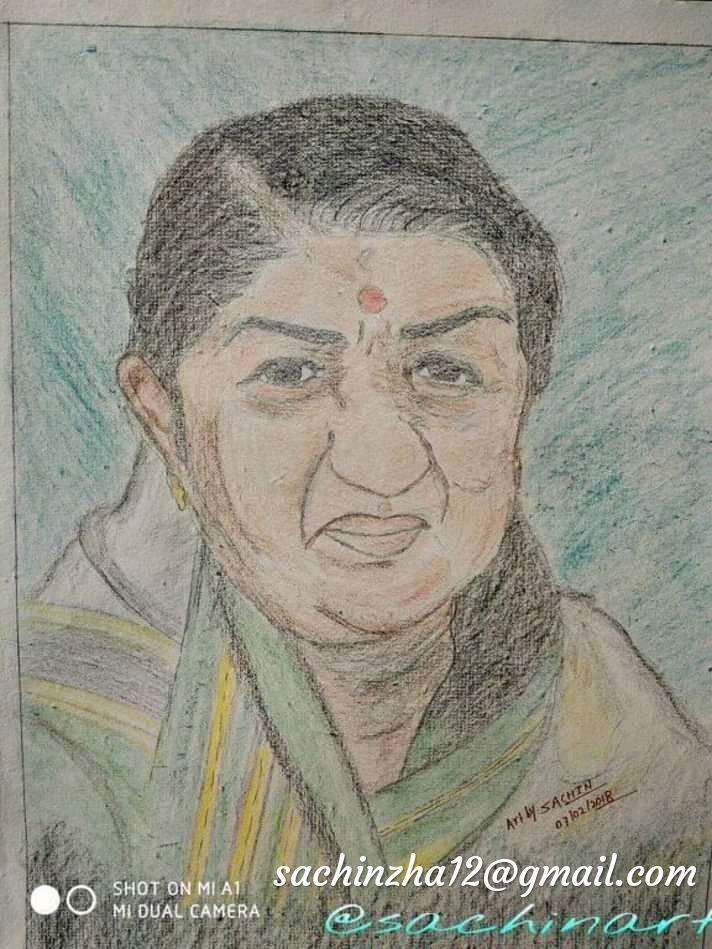 100+] Lata Mangeshkar Wallpapers | Wallpapers.com