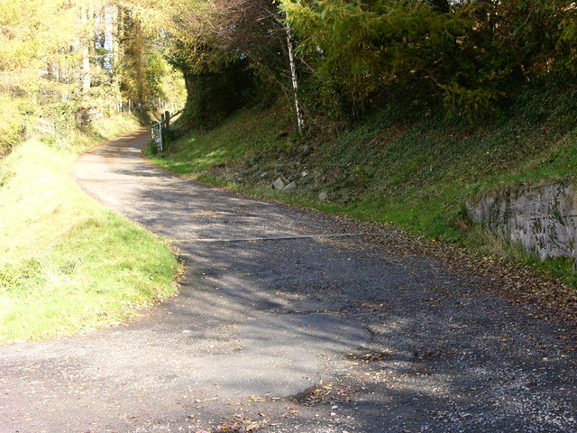 File:Road off A470 - geograph.org.uk - 601194.jpg