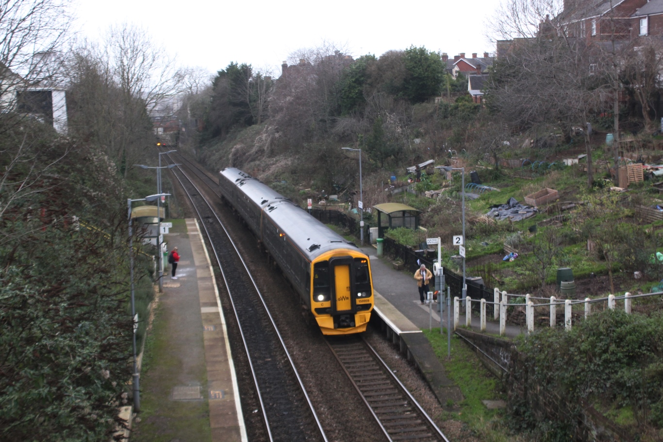 St James Park railway station