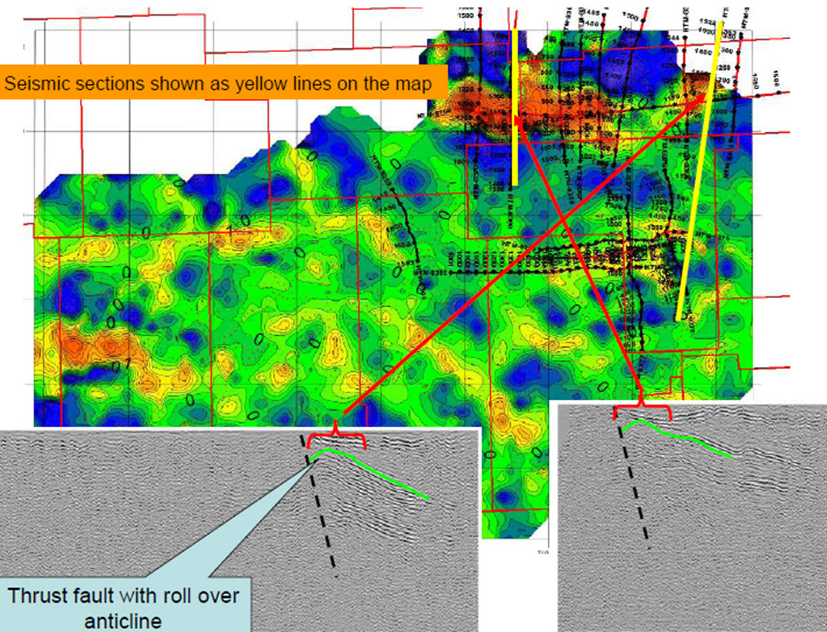 thrust fault seismic
