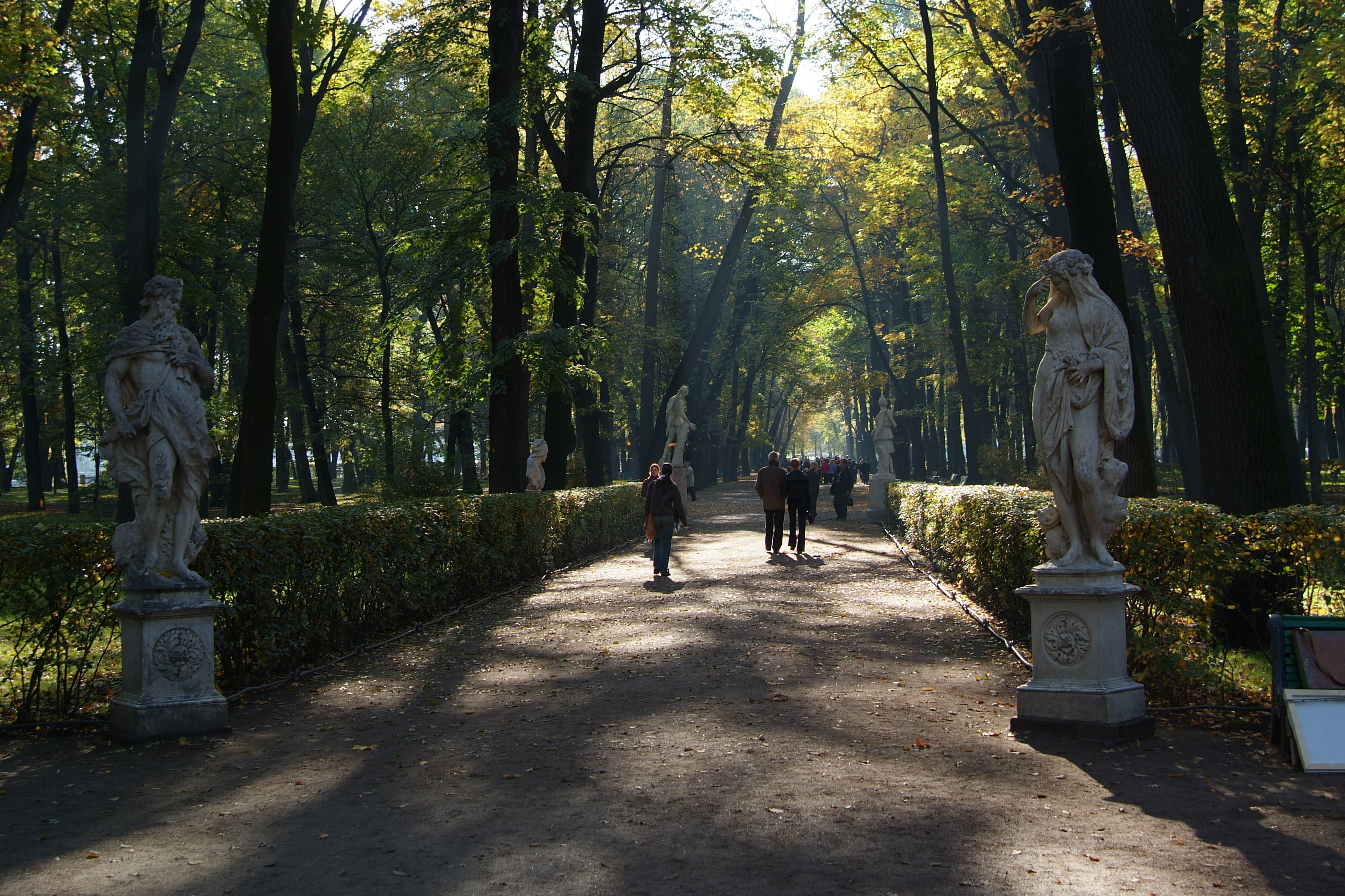 Летний сад, Санкт-Петербург, Главная аллея