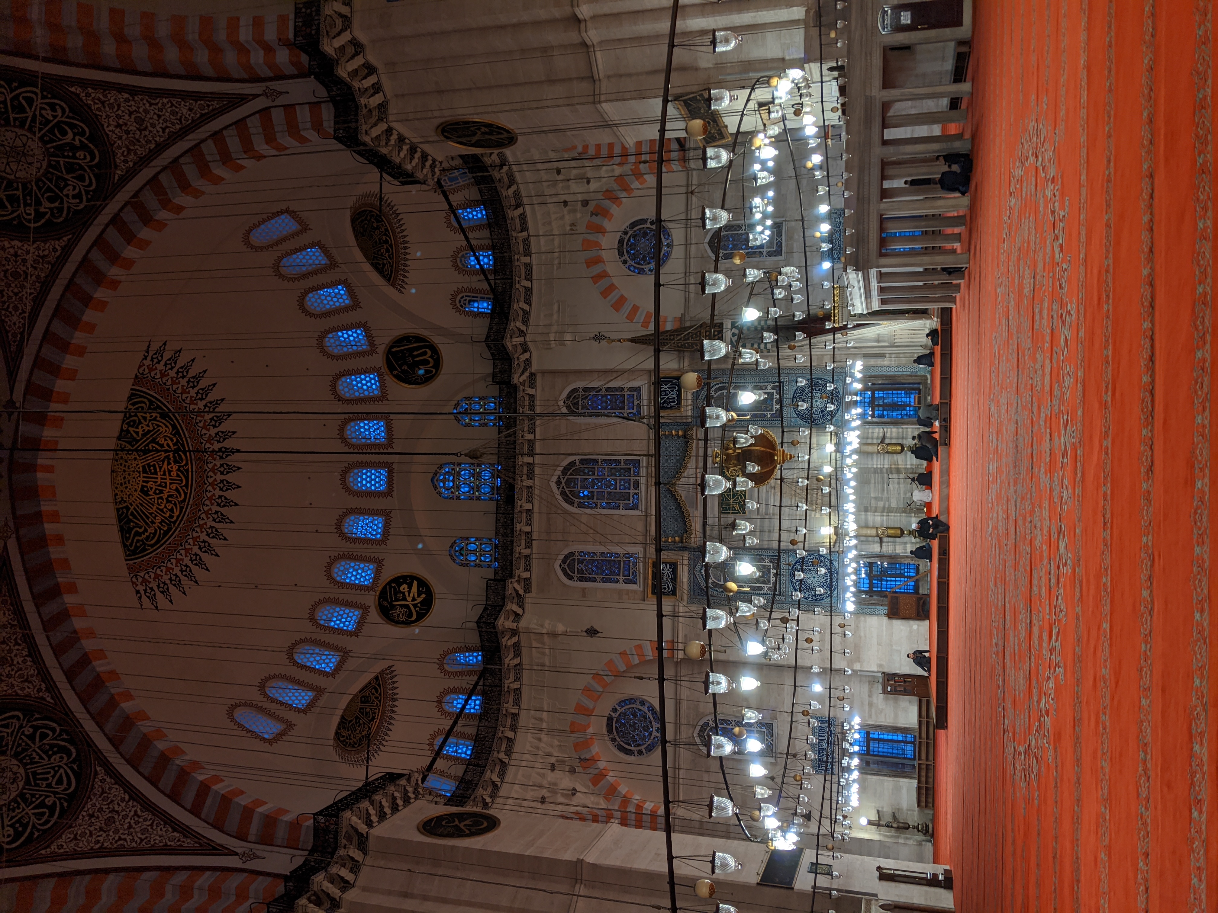 file 2020 suleymaniye mosque prayer hall waiting for maghrib 04 jpg wikipedia