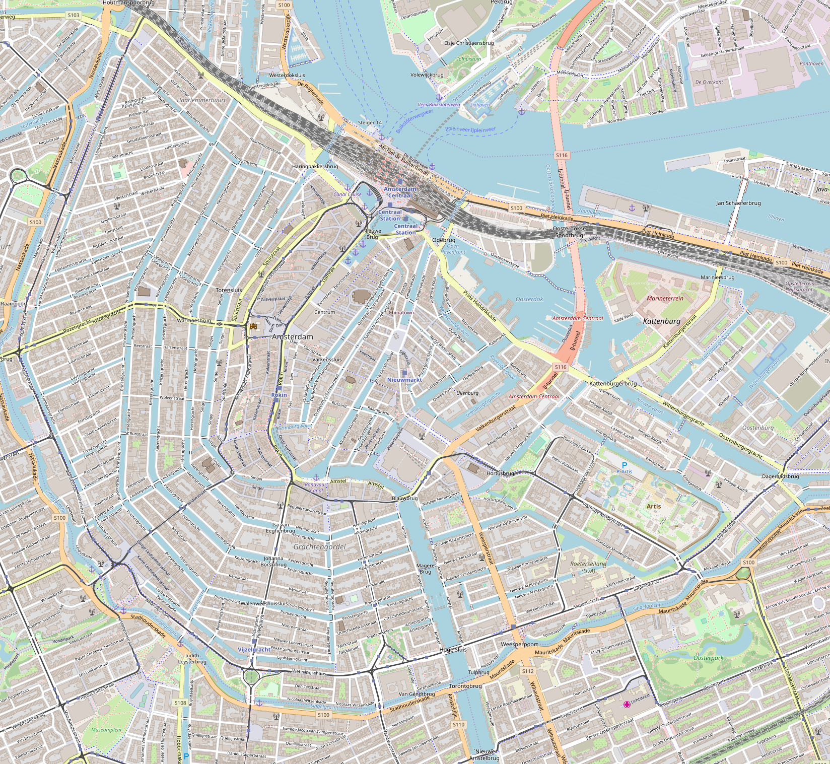 Template:Location map Netherlands Amsterdam Central - Wikipedia ...