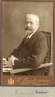 Ferdinand Georg Frobenius.