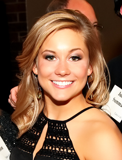 Olympian Shawn Johnson Wore Her 2008 Gymnastics Leotard