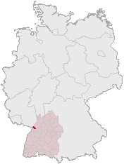 Poziția localității Karlsruhe