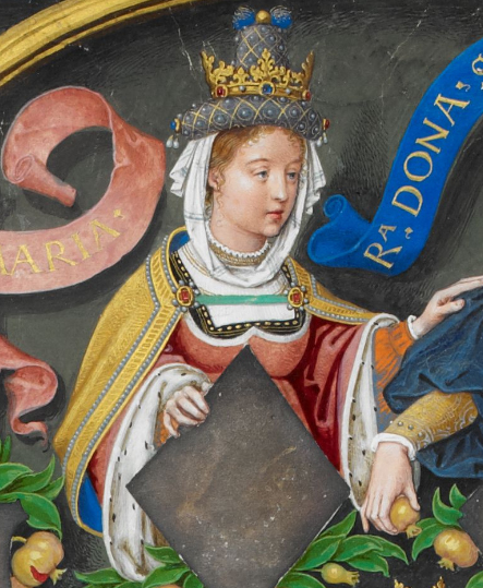 File:Maria (Oneca) de Pamplona - The Portuguese Genealogy (Genealogia dos Reis de Portugal).jpg