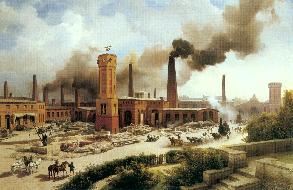 the industrial revolution factories