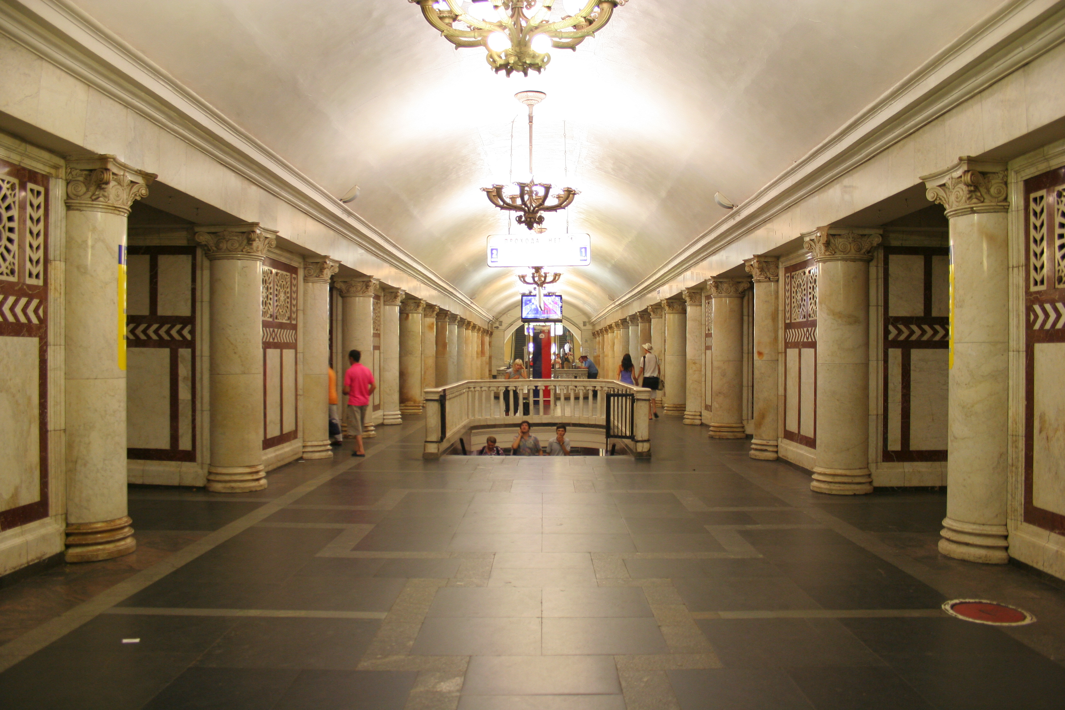 Павелецкий вокзал кольцевая