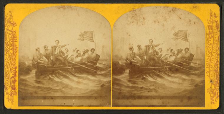 File:Perries Victory on Erie. (Painting.), by Jarvis, J. F. (John F.), b. 1850.jpg