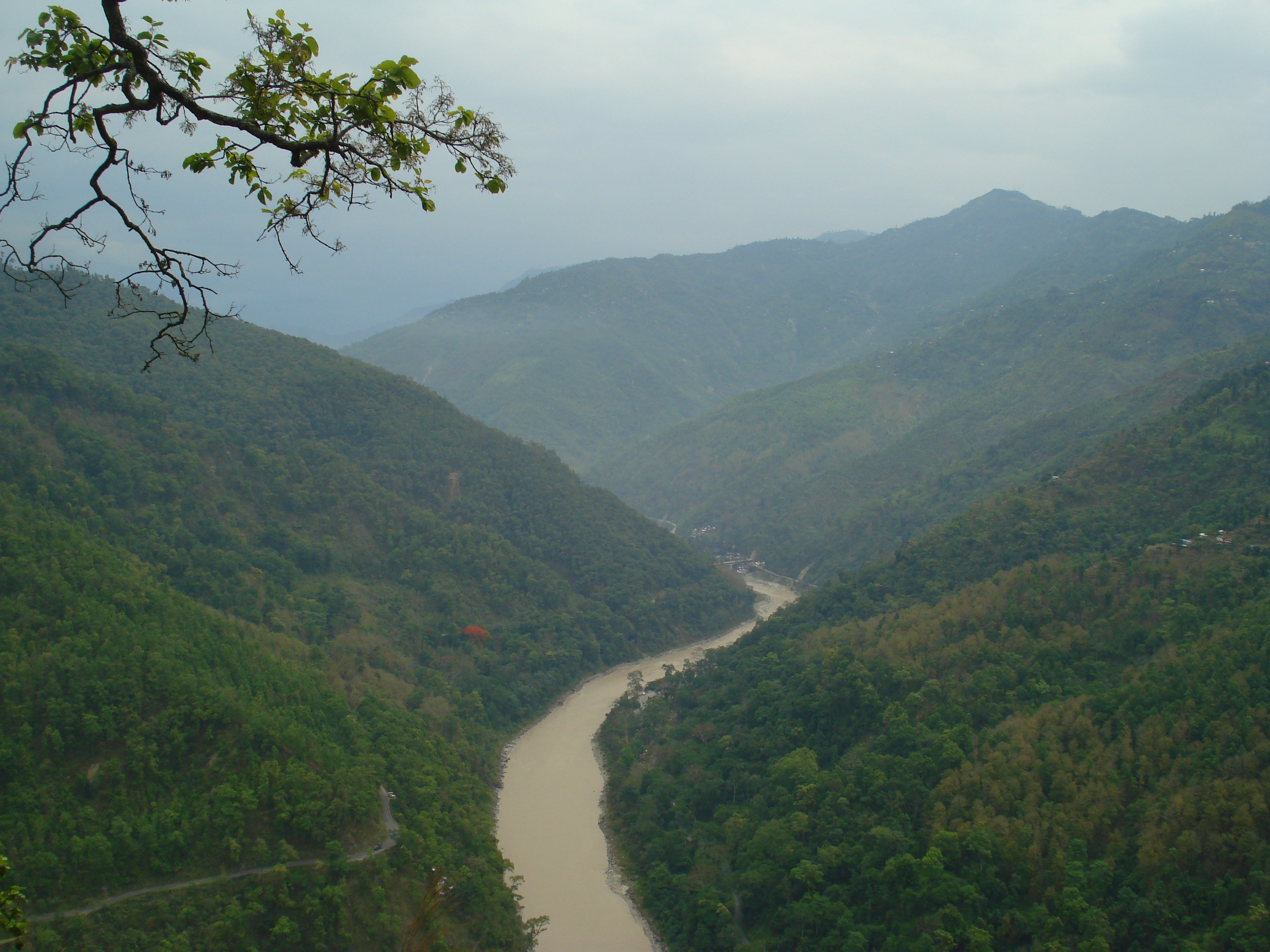 Индийская река Брахмапутра